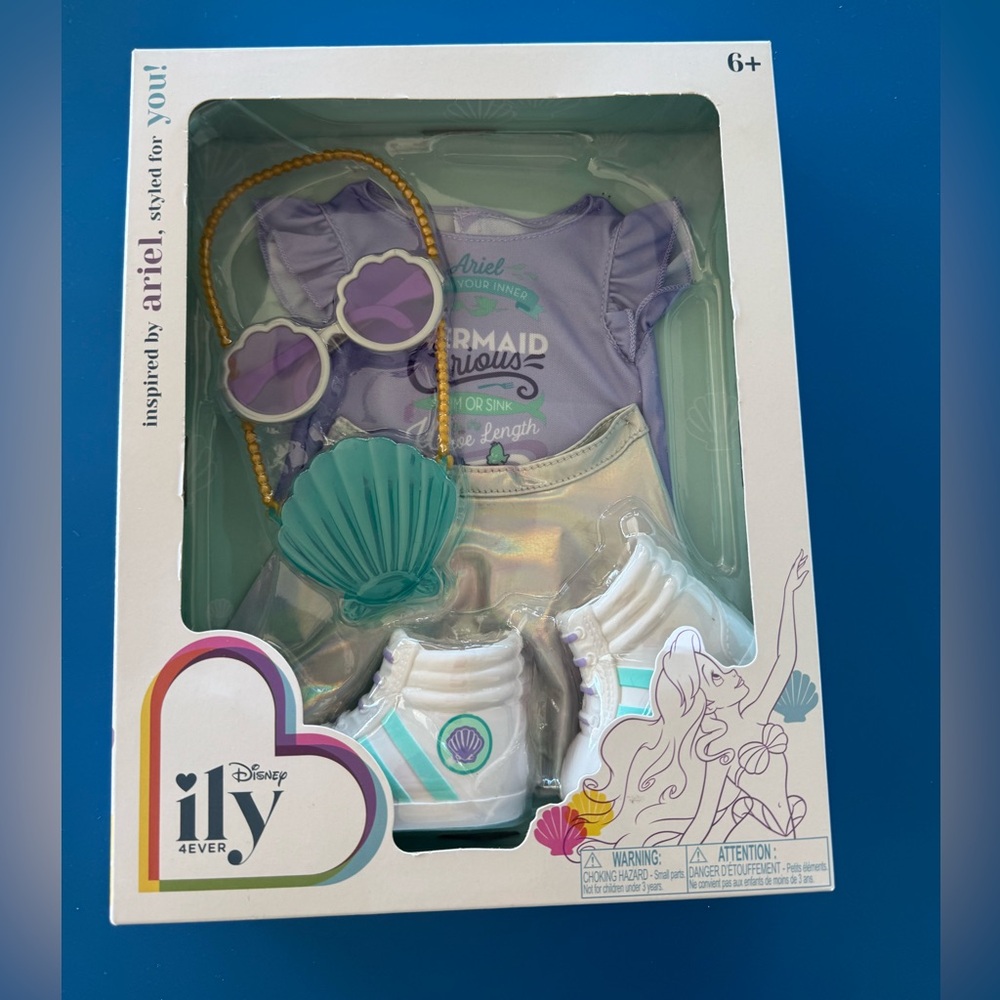 Disney ily Ariel doll outfit set